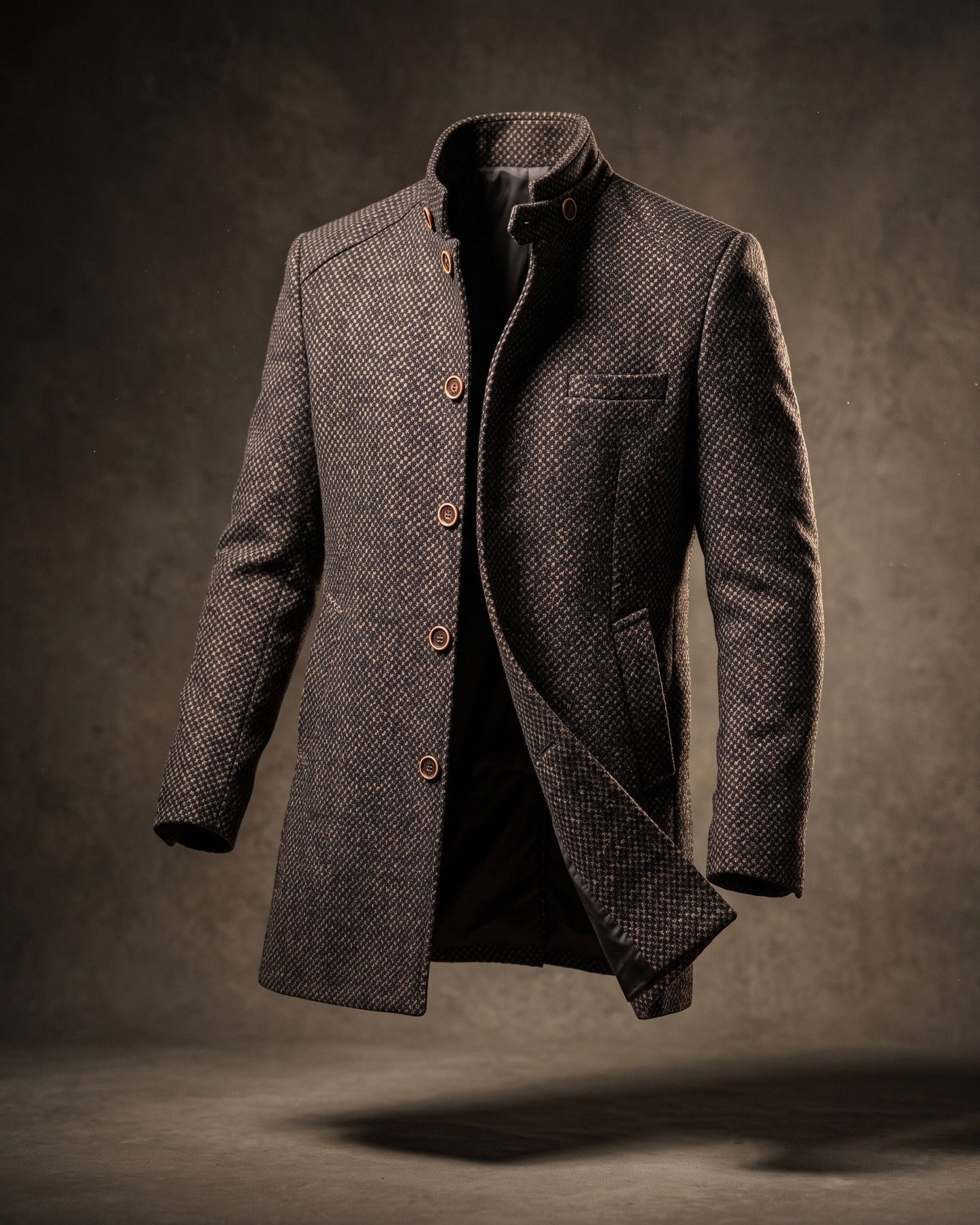 Gualtiero Cotton Blend Coat